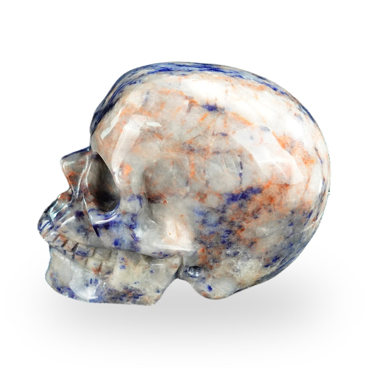 Sodalite crystal skull 2.2" SKH20SL14 photo 6