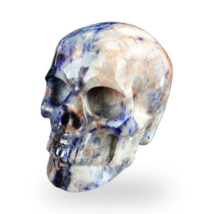 Sodalite crystal skull 2.2" SKH20SL14 photo 8