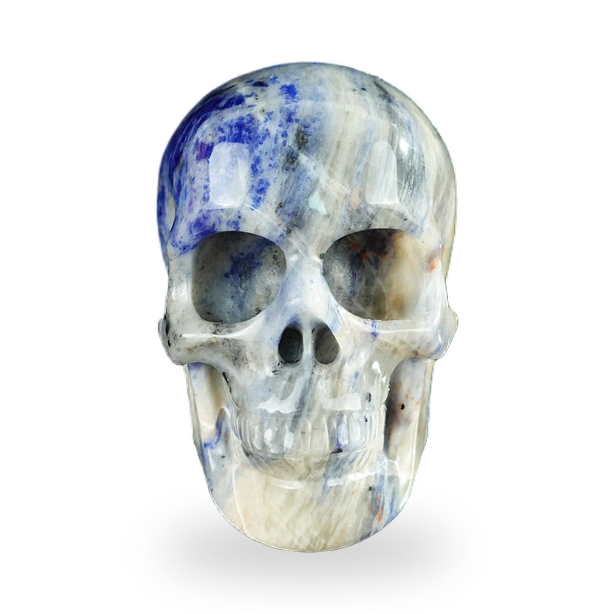 Sodalite crystal skull 2.2" SKH20SL15 photo 1