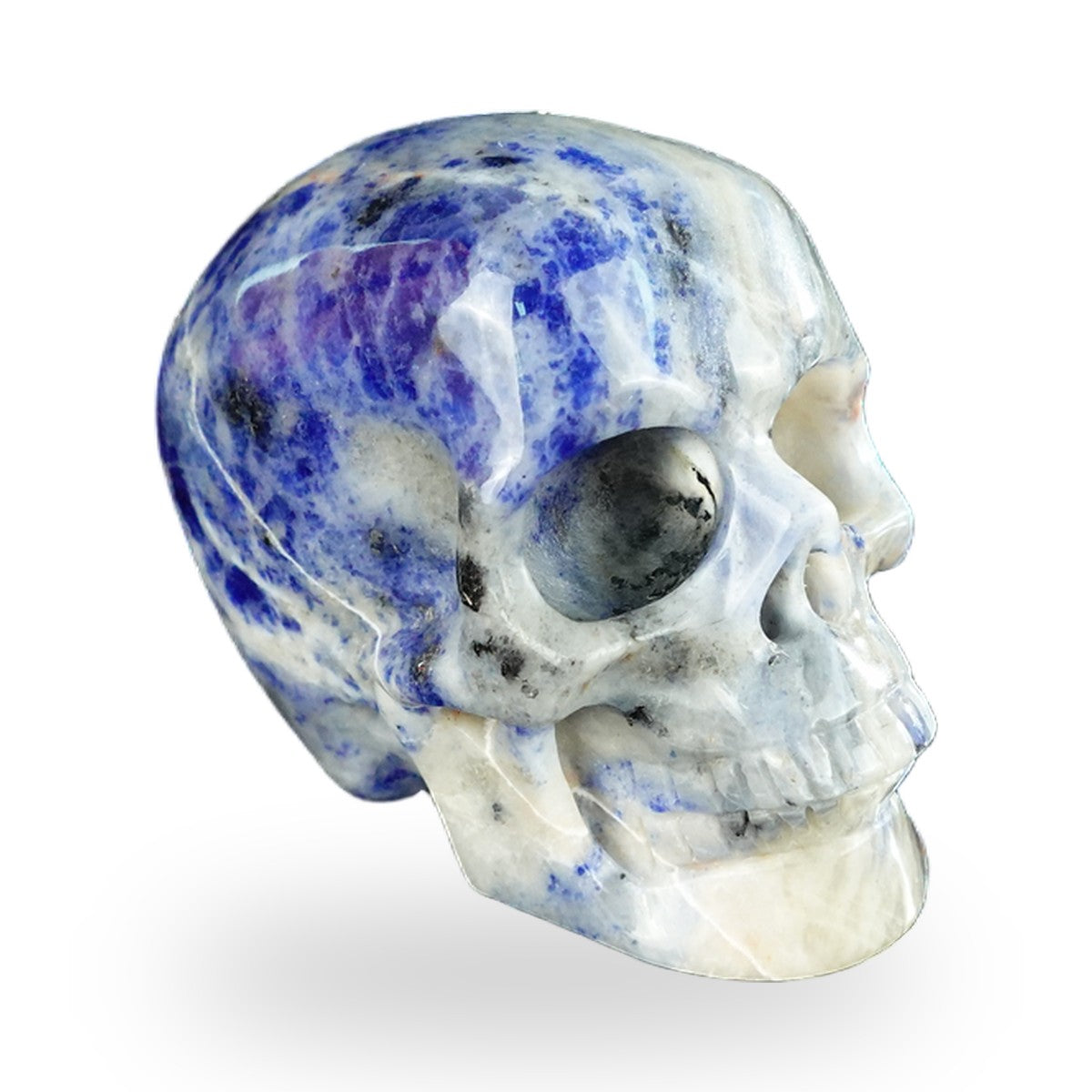 Sodalite crystal skull 2.2" SKH20SL15 photo 4