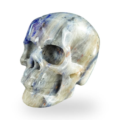 Sodalite crystal skull 2.2" SKH20SL15 photo 8
