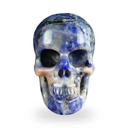 Sodalite crystal skull 2.2" SKH20SL16 photo 1