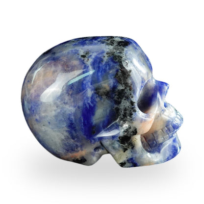 Sodalite crystal skull 2.2" SKH20SL16 photo 5