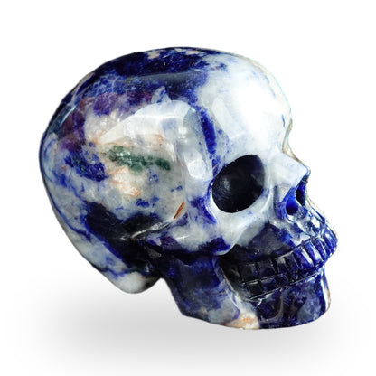 Sodalite crystal skull 2.2" SKH20SL17 photo 4