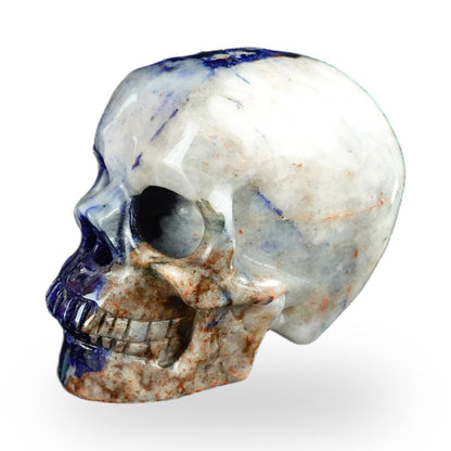 Sodalite crystal skull 2.2" SKH20SL17 photo 7