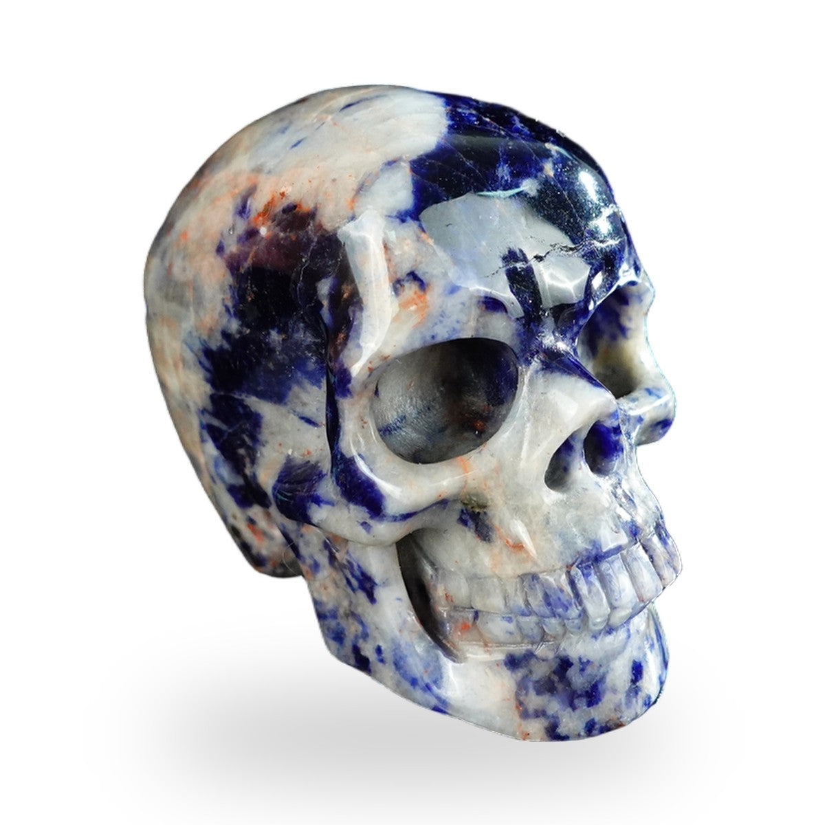 Sodalite crystal skull 2.2" SKH20SL19 photo 3