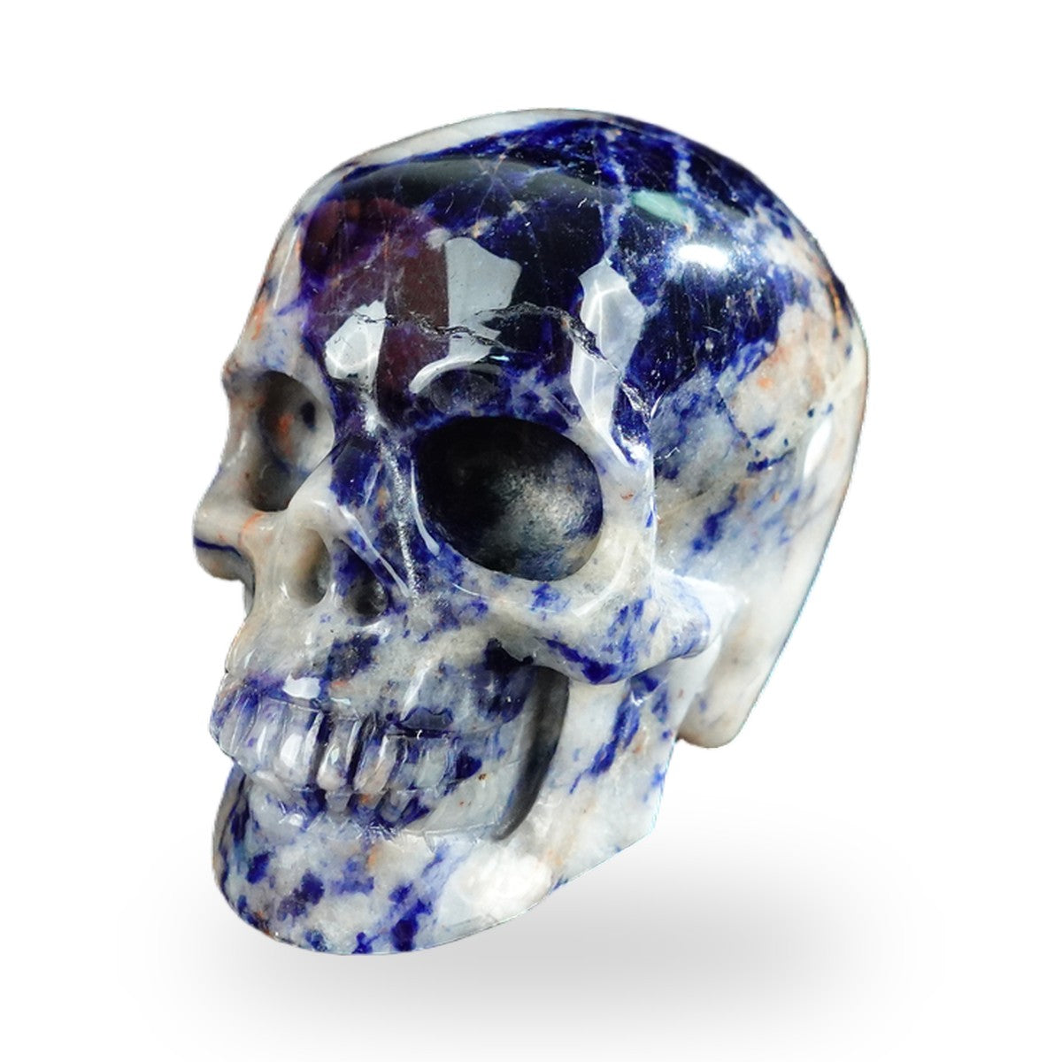 Sodalite crystal skull 2.2" SKH20SL19 photo 8