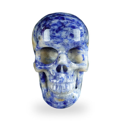 Sodalite crystal skull 2.2" SKH20SL20 photo 1