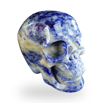 Sodalite crystal skull 2.2" SKH20SL20 photo 3