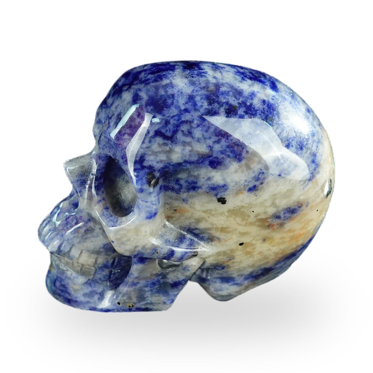 Sodalite crystal skull 2.2" SKH20SL20 photo 6