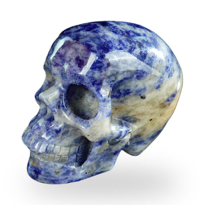 Sodalite crystal skull 2.2" SKH20SL20 photo 7