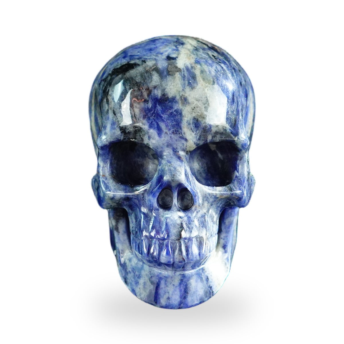 Sodalite crystal skull 3" SKH30SL02 photo 1