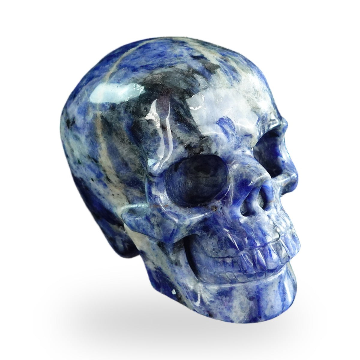 Sodalite crystal skull 3" SKH30SL02 photo 3