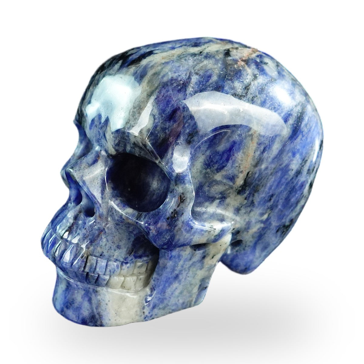 Sodalite crystal skull 3" SKH30SL02 photo 7