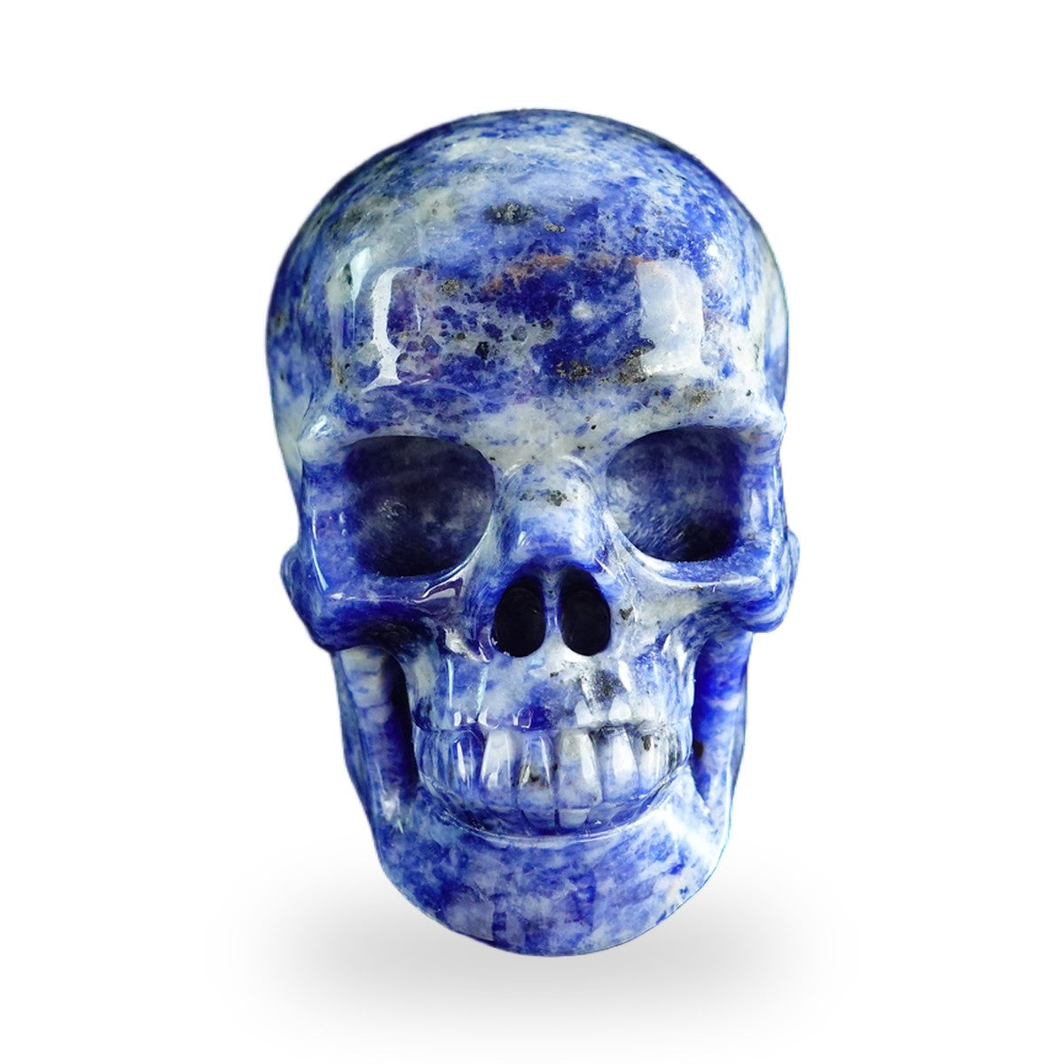 Sodalite crystal skull 3" SKH30SL03 photo 1