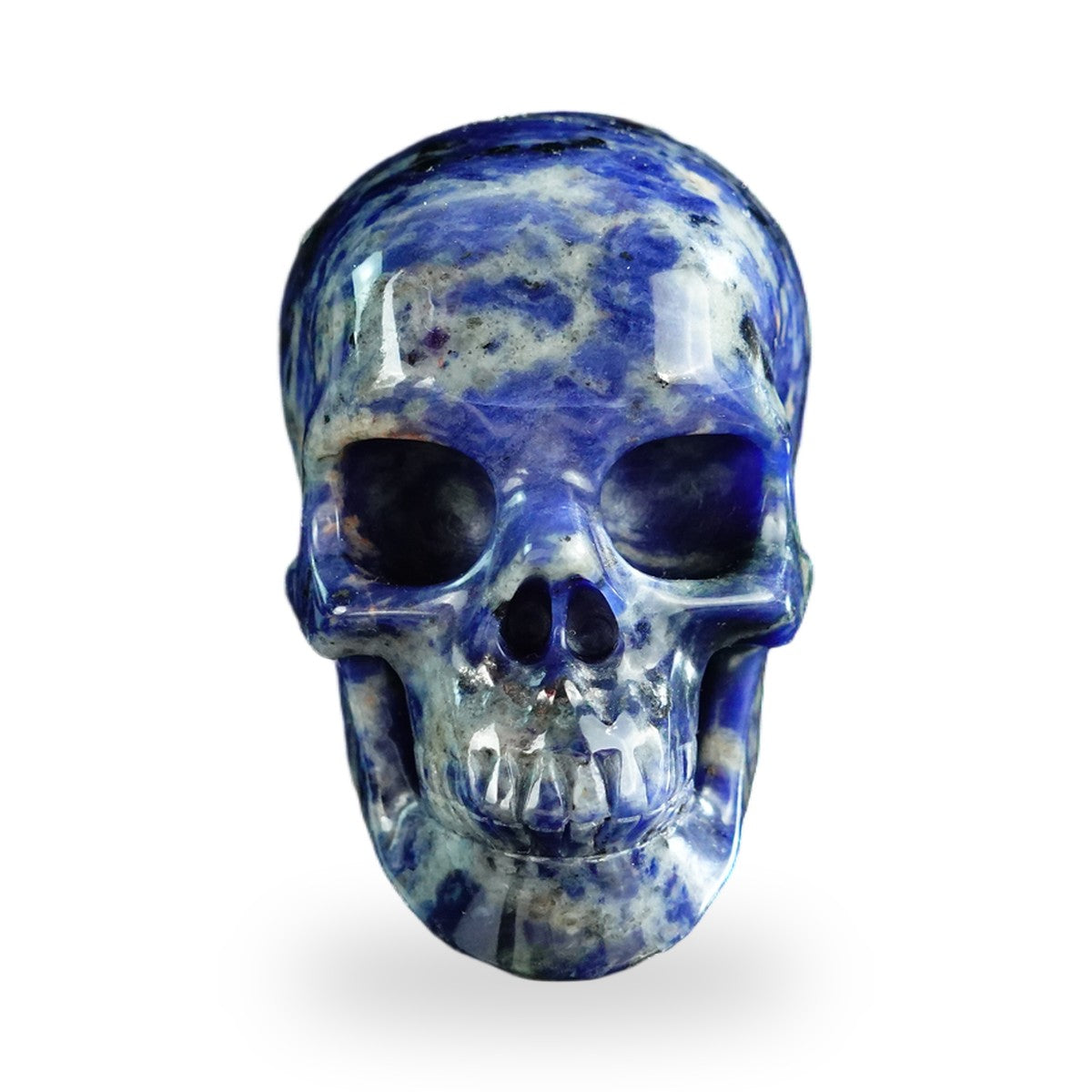 Sodalite crystal skull 3" SKH30SL04 photo 1