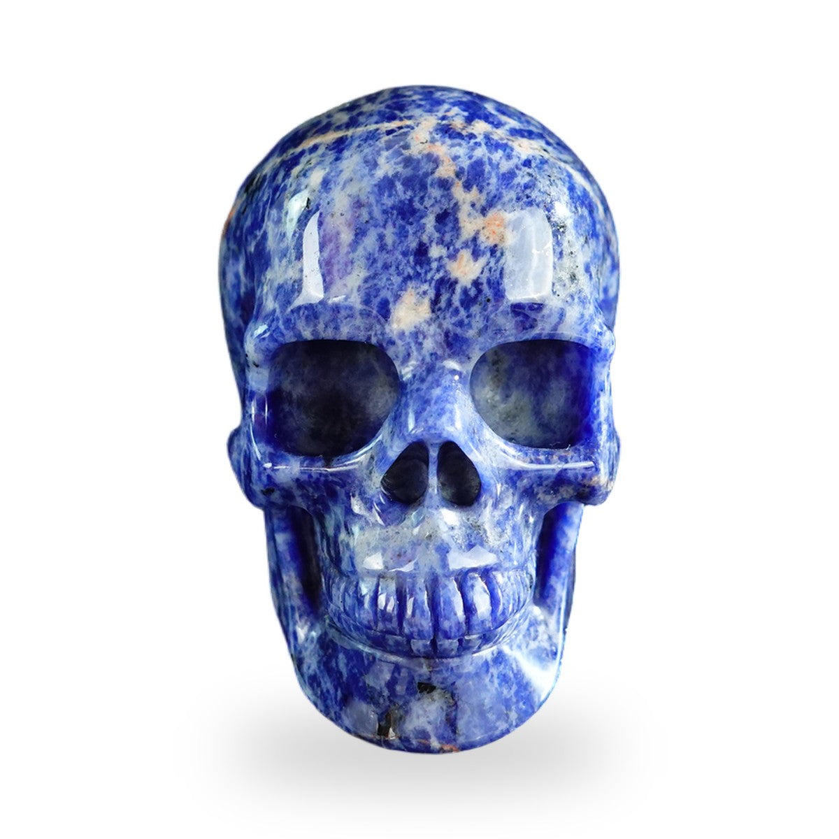 Sodalite crystal skull 3" SKH30SL05 photo 1