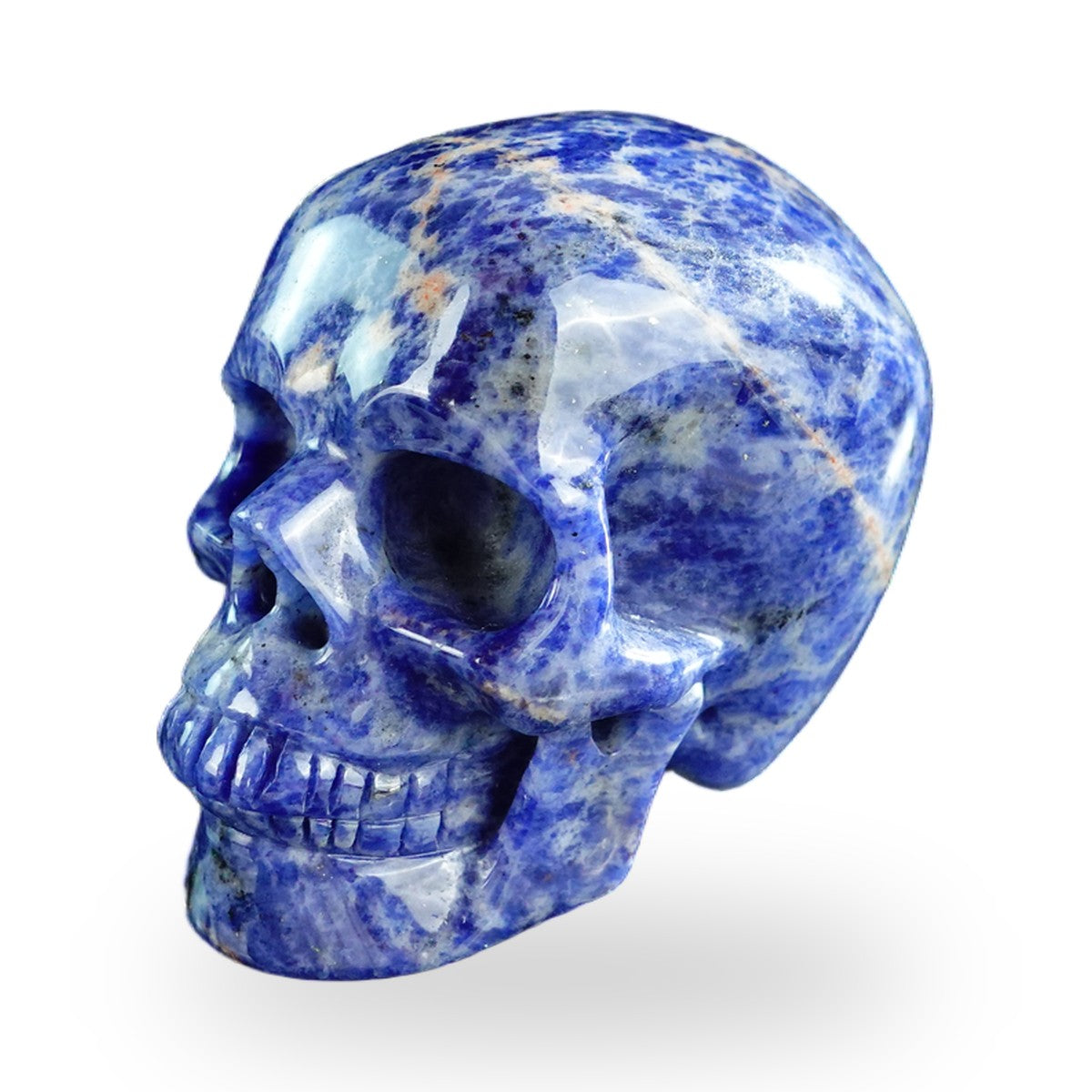 Sodalite crystal skull 3" SKH30SL05 photo 8