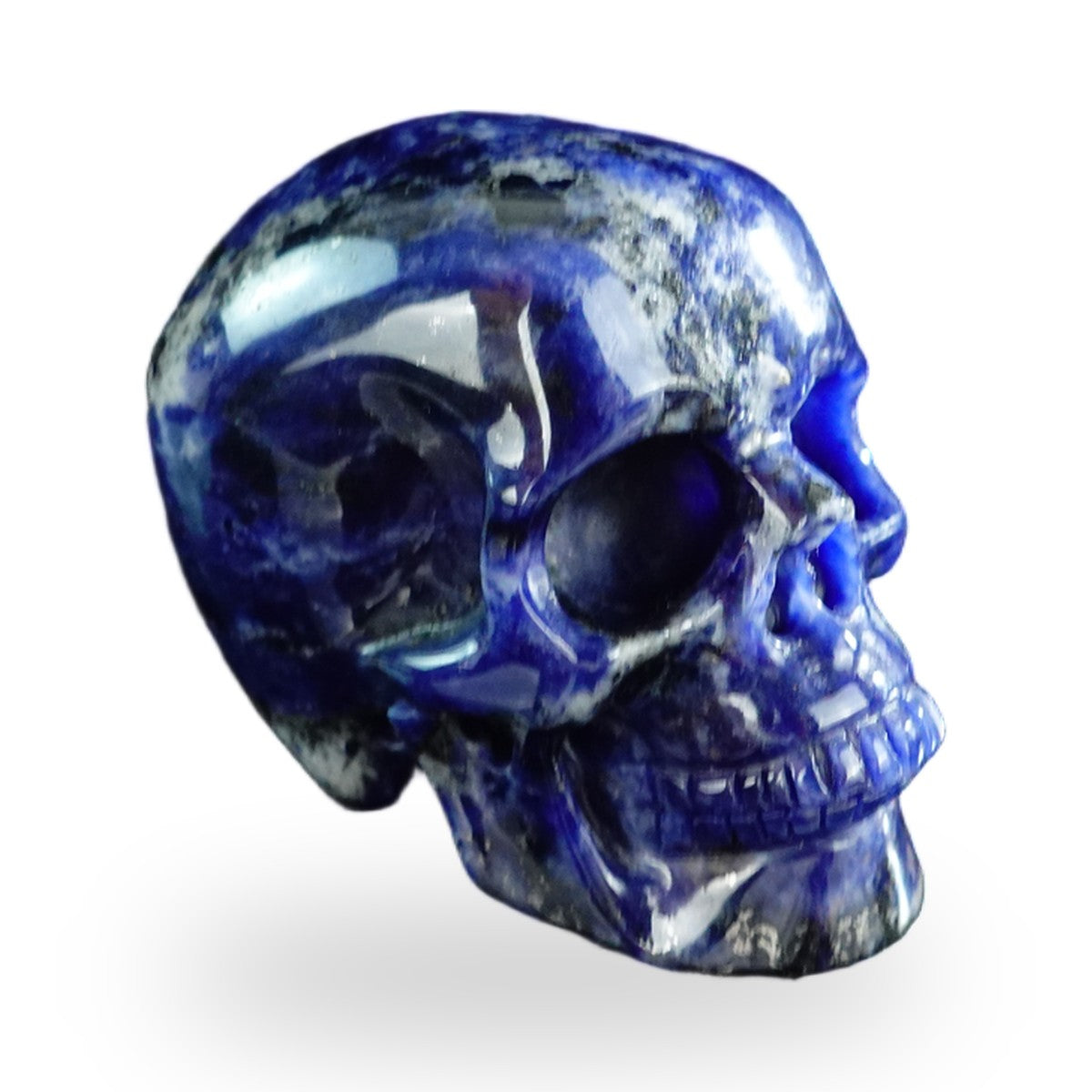 Sodalite crystal skull 3" SKH30SL06 photo 4