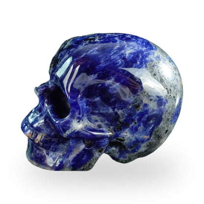 Sodalite crystal skull 3" SKH30SL06 photo 6