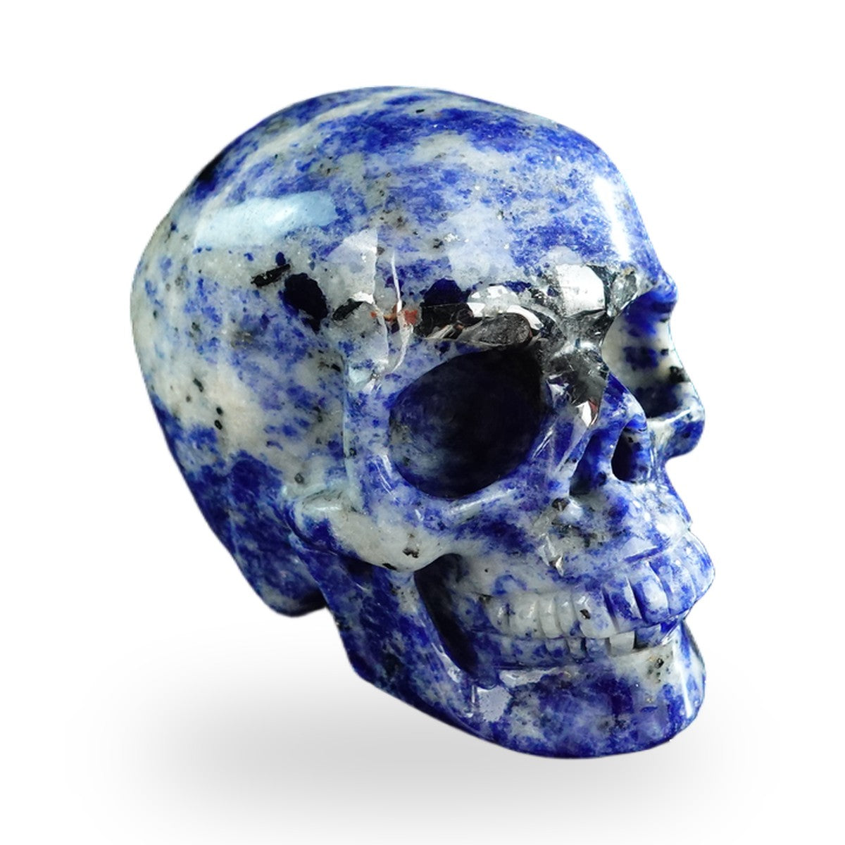 Sodalite crystal skull 3" SKH30SL08 photo 3