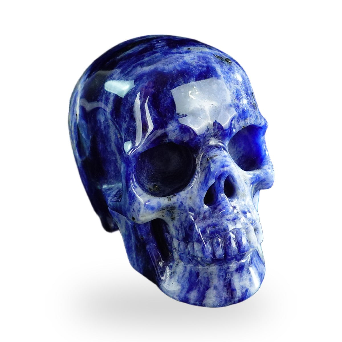 Sodalite crystal skull 3" SKH30SL09 photo 2
