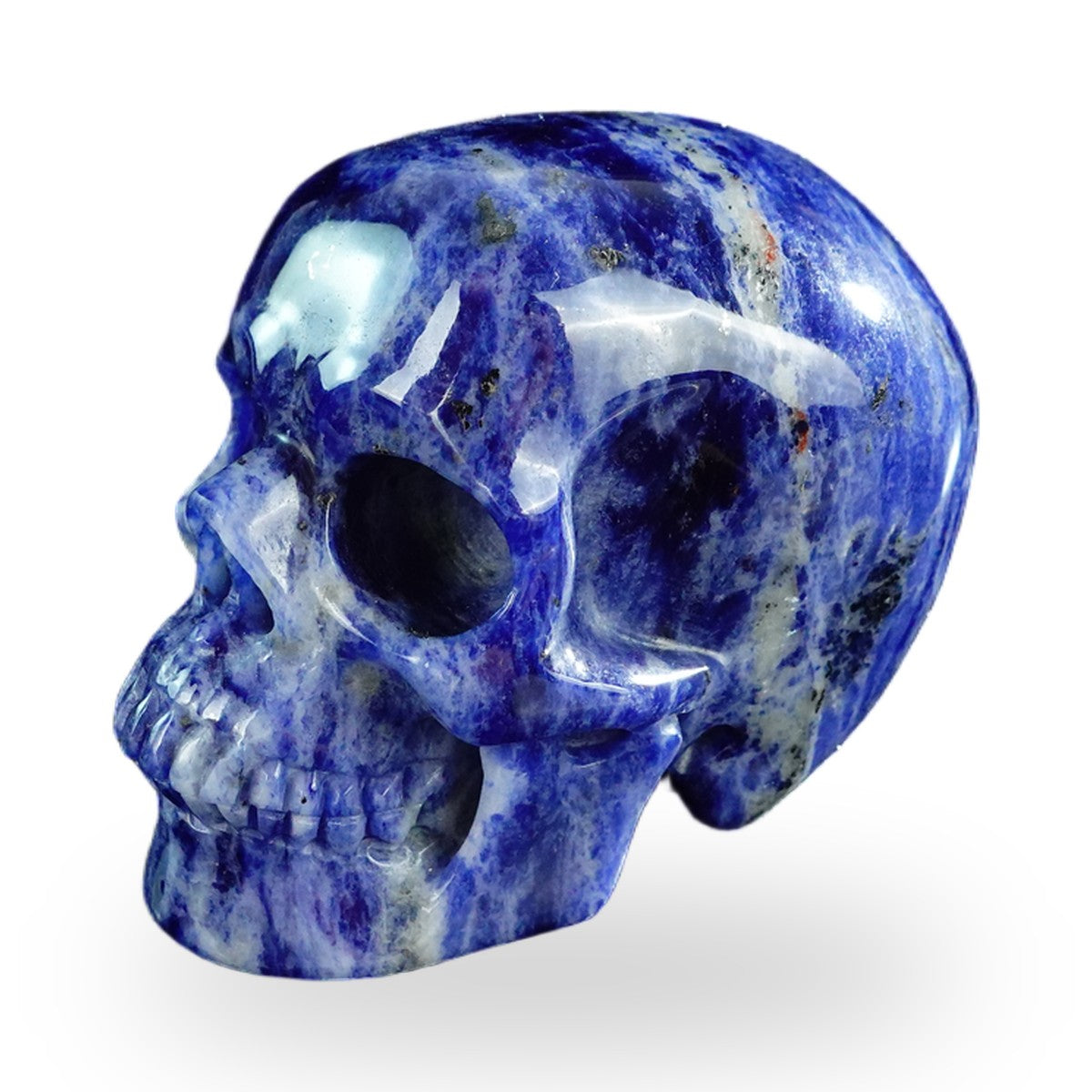 Sodalite crystal skull 3" SKH30SL09 photo 7