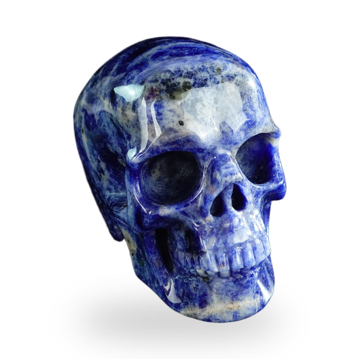 Sodalite crystal skull 3" SKH30SL10 photo 2