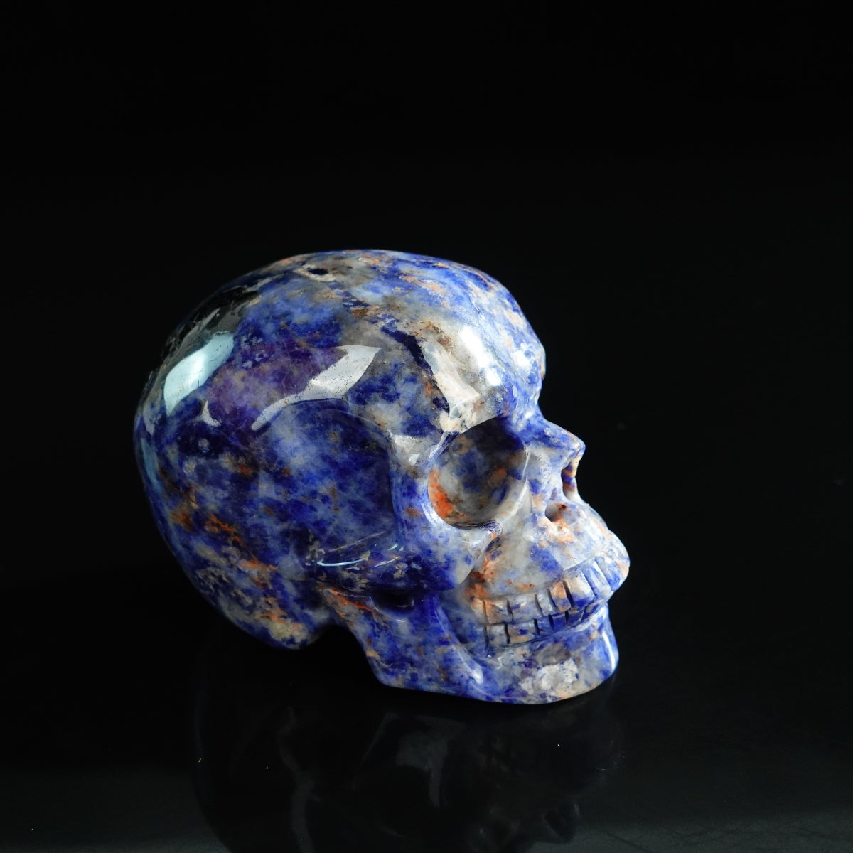 Sodalite crystal skull 3" SKH30SL11 photo 3