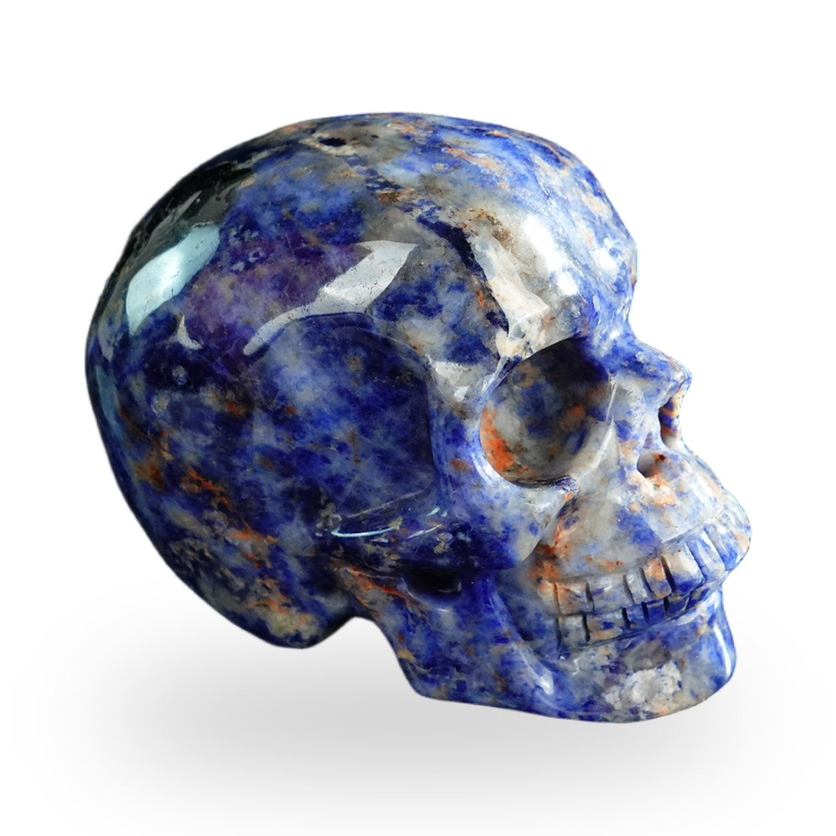 Sodalite crystal skull 3" SKH30SL11 photo 4