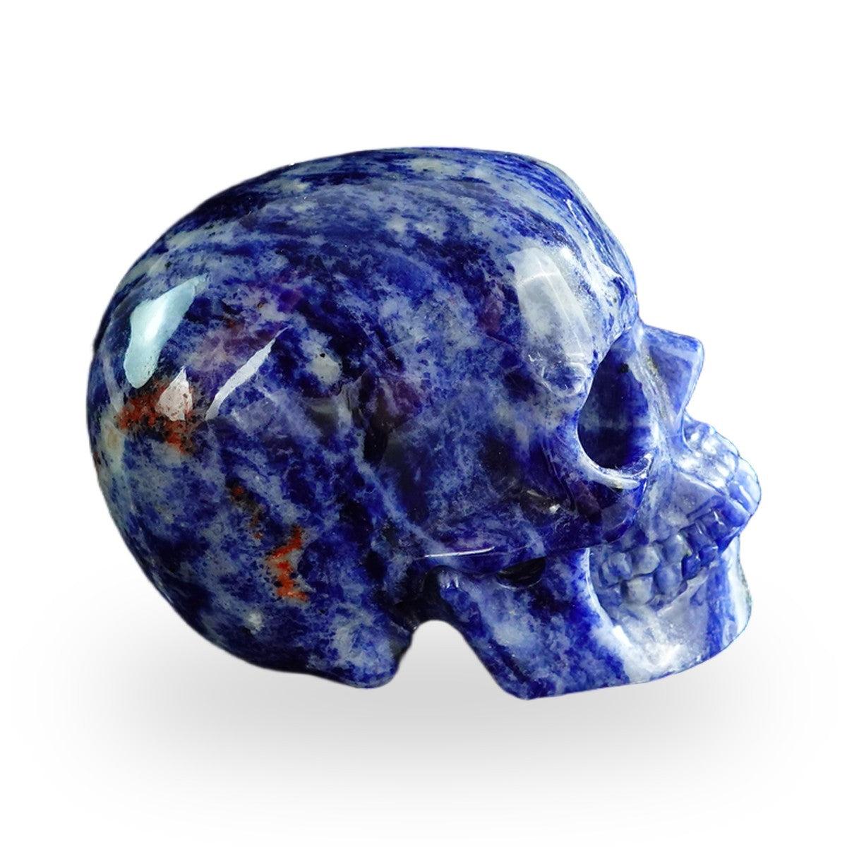 Sodalite crystal skull 3" SKH30SL12 photo 5