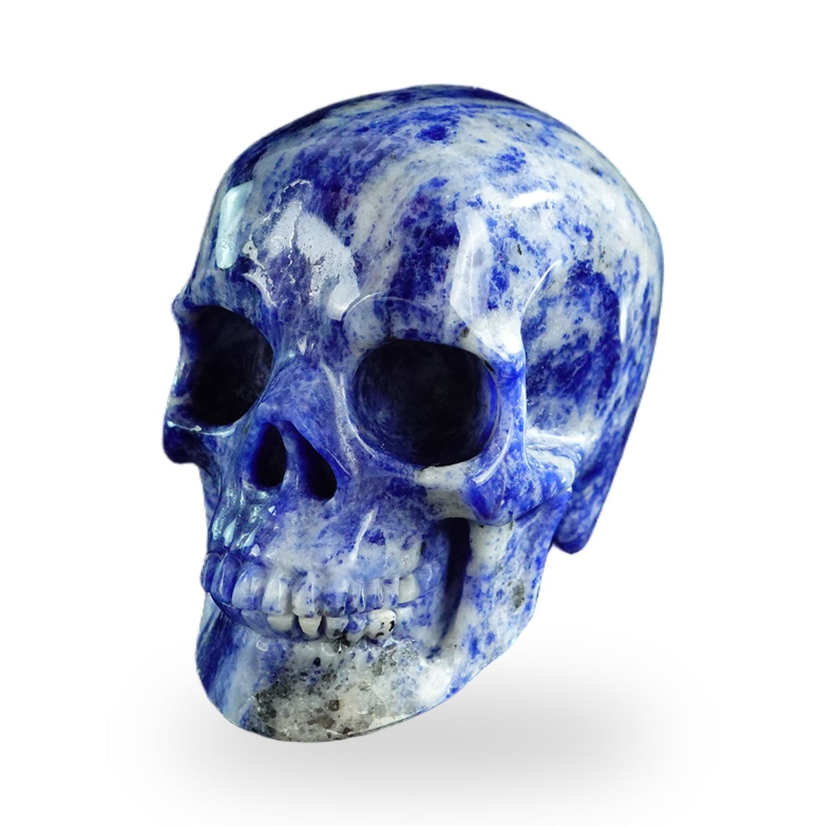 Sodalite crystal skull 3" SKH30SL12 photo 8