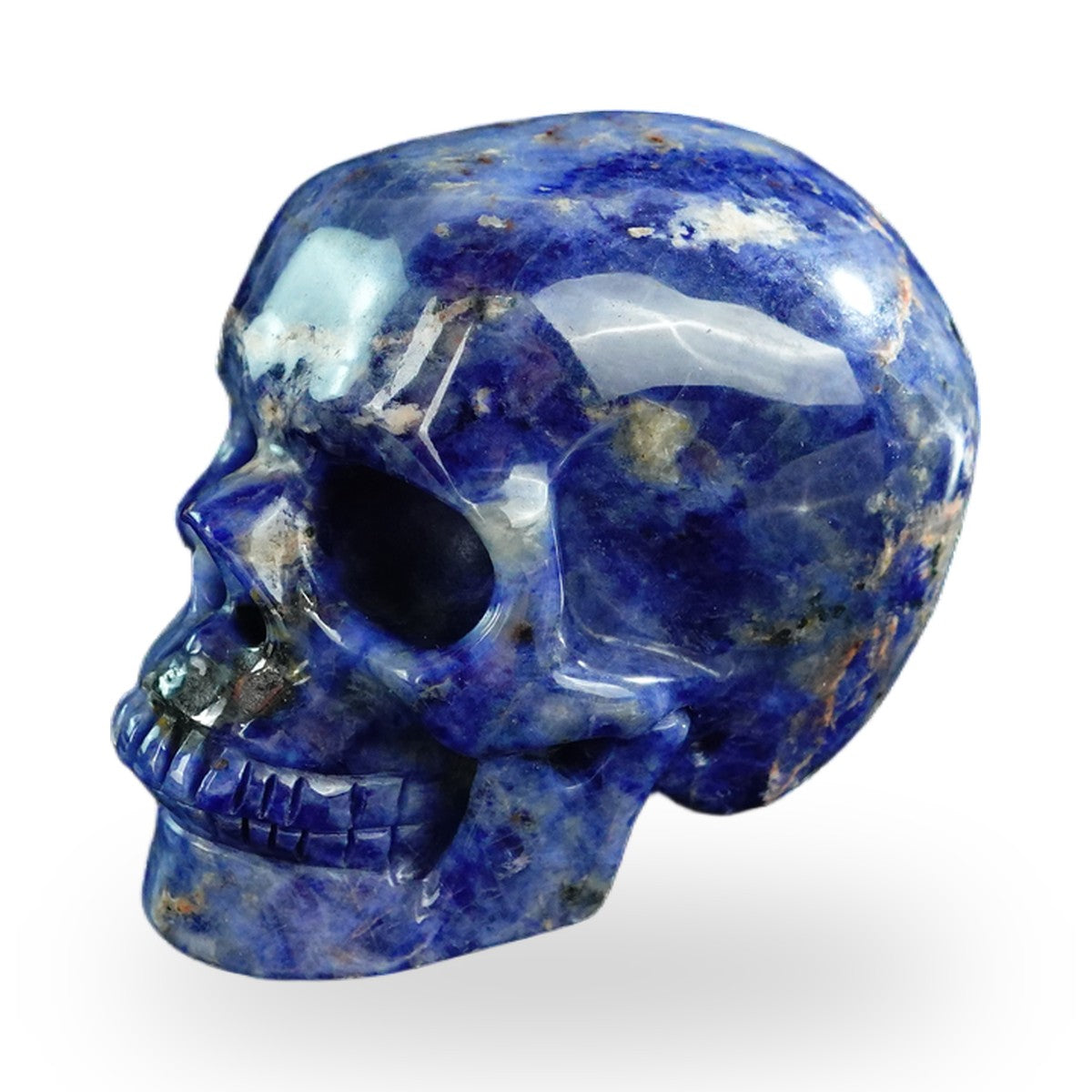 Sodalite crystal skull 3" SKH30SL13 photo 7