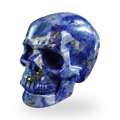 Sodalite crystal skull 3" SKH30SL13 photo 8