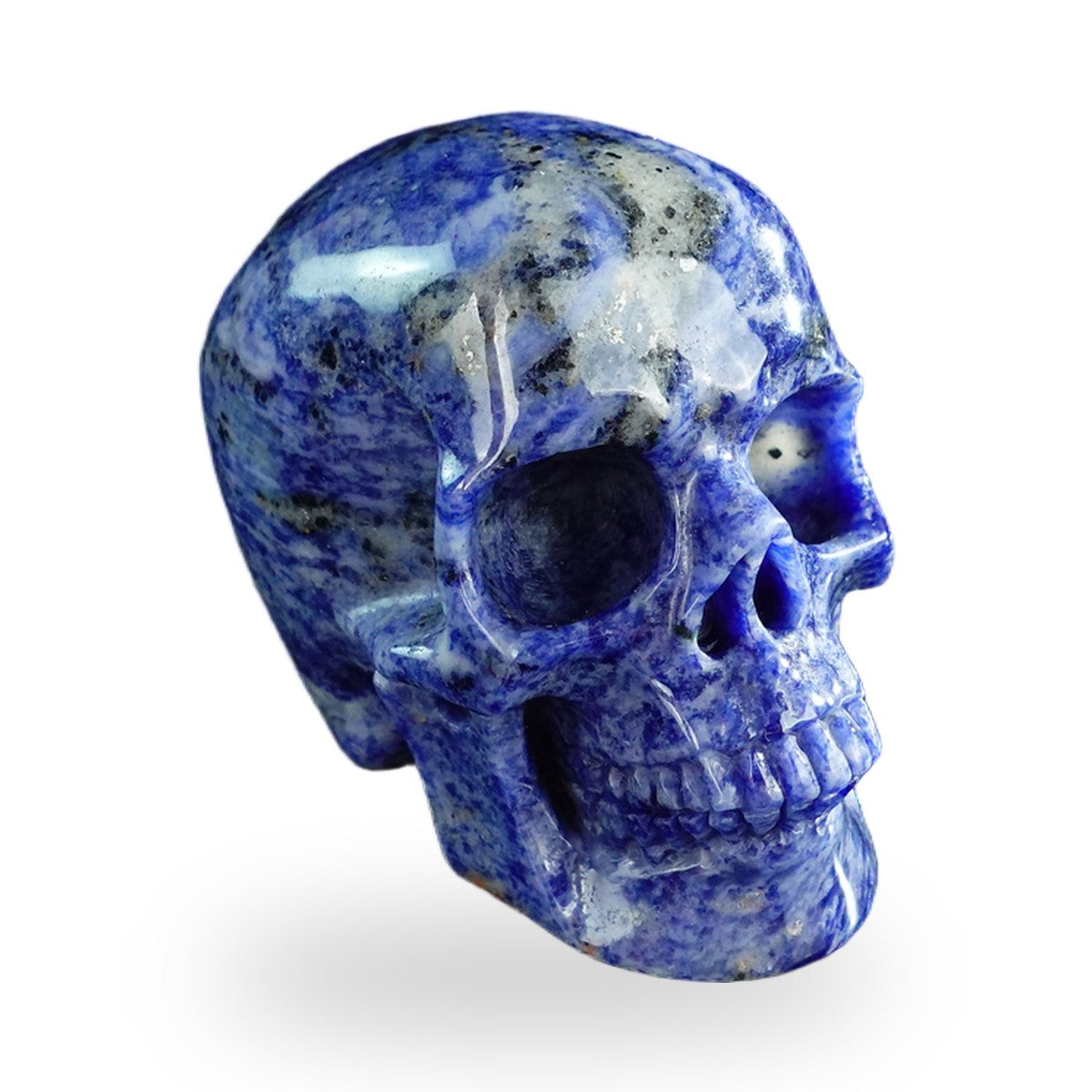Sodalite crystal skull 3" SKH30SL14 photo 4
