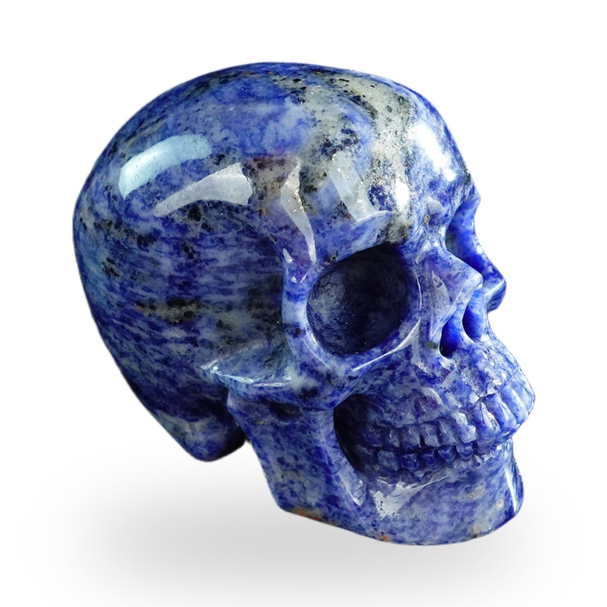 Sodalite crystal skull 3" SKH30SL14 photo 5