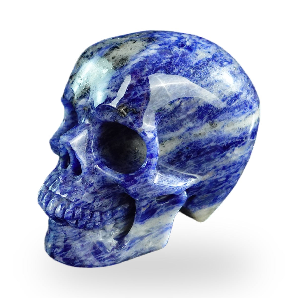 Sodalite crystal skull 3" SKH30SL14 photo 8