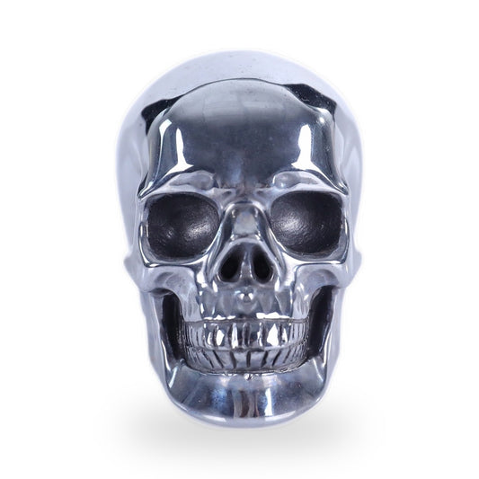 Nicedony 3" Tera Hertz Hand Carved Crystal Realistic Skull Sculpture (SKU: SKH30LK01) - Photo 1
