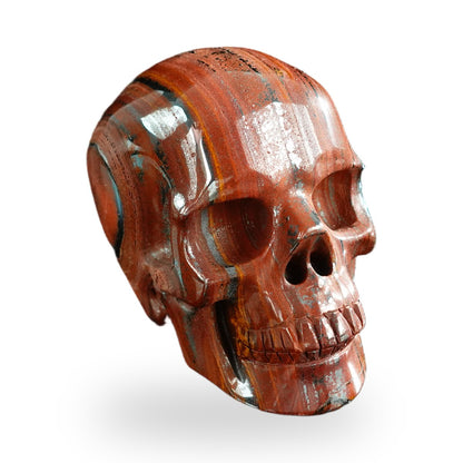 Tiger Iron crystal skull 3" SKH30TI02 photo 2
