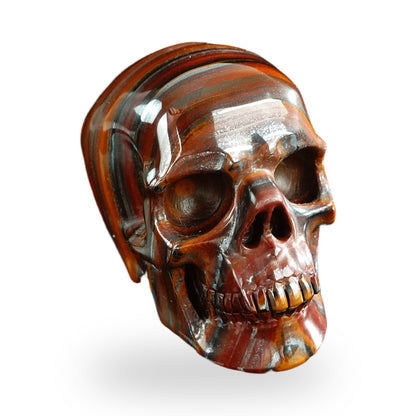 Tiger Iron crystal skull 3" SKH30TI04 photo 2