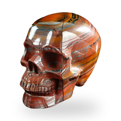 Tiger Iron crystal skull 3" SKH30TI06 photo 8