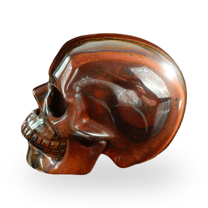 Tiger Iron crystal skull 3" SKH30TI08 photo 6