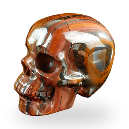 Tiger Iron crystal skull 3" SKH30TI09 photo 7