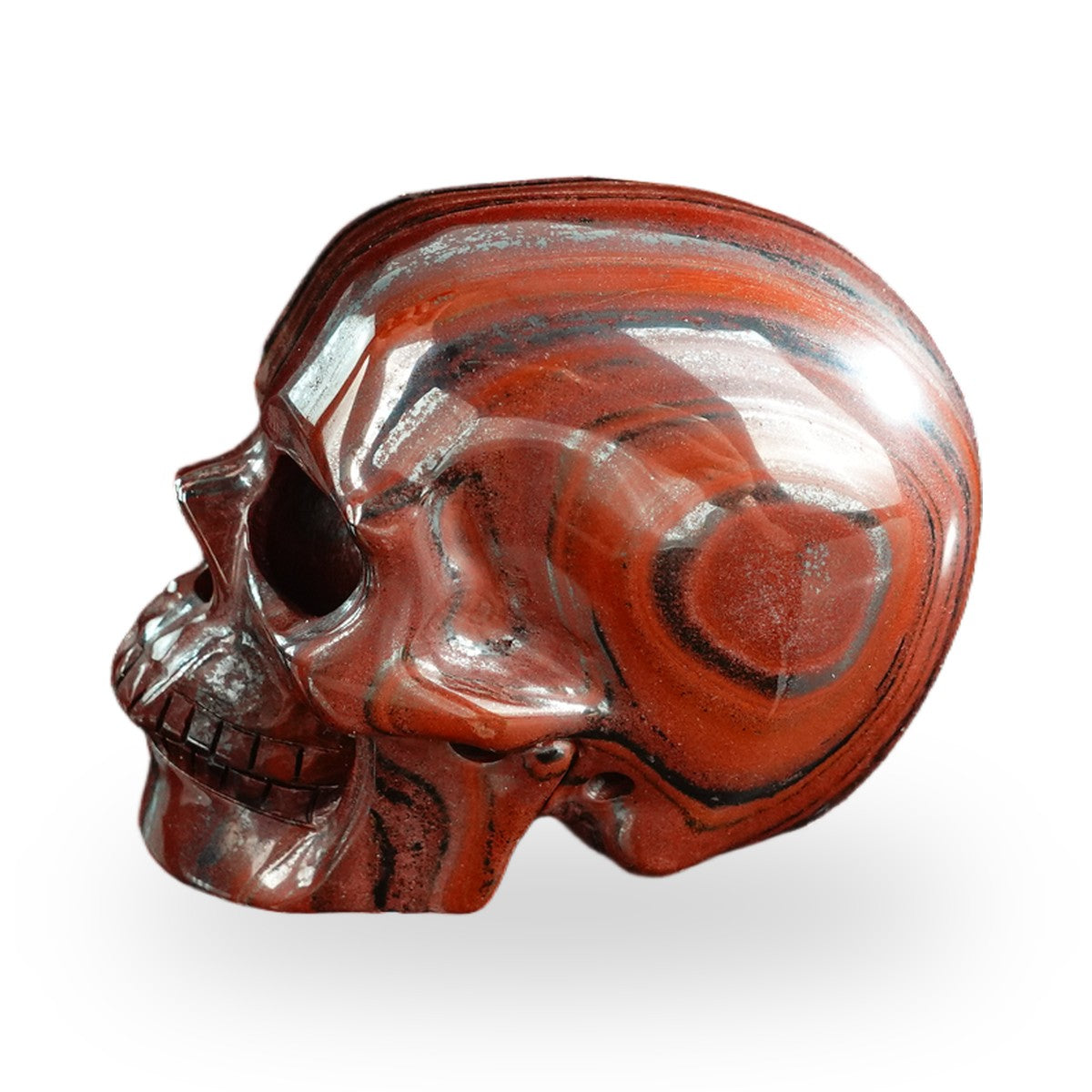 Tiger Iron crystal skull 3" SKH30TI11 photo 6