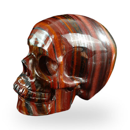 Tiger Iron crystal skull 3" SKH30TI12 photo 7
