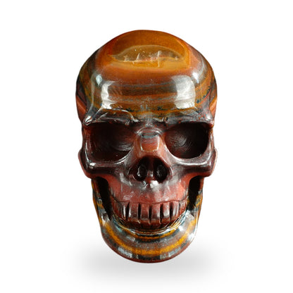 Tiger Iron crystal skull 3" SKH30TI13 photo 1