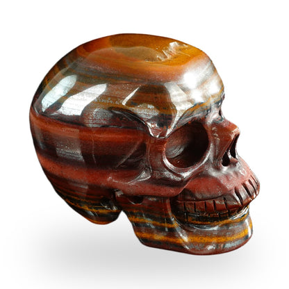 Tiger Iron crystal skull 3" SKH30TI13 photo 5