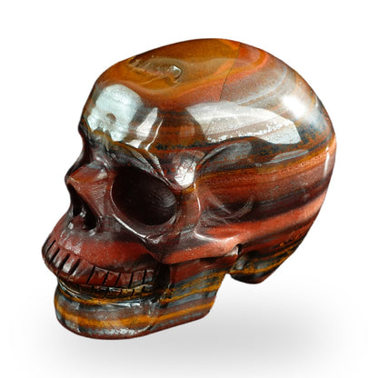 Tiger Iron crystal skull 3" SKH30TI13 photo 8