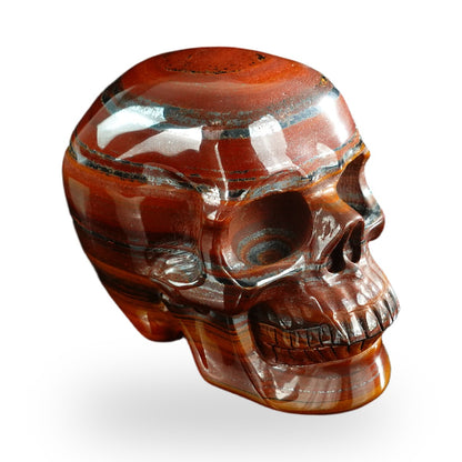 Tiger Iron crystal skull 3" SKH30TI14 photo 3