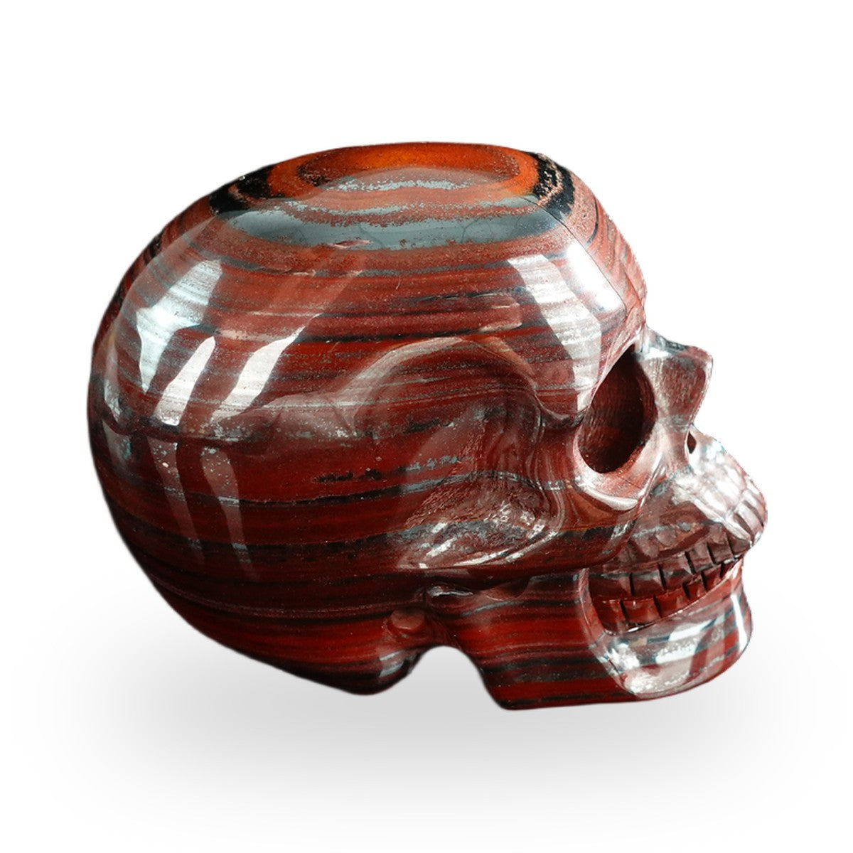 Tiger Iron crystal skull 3" SKH30TI15 photo 6